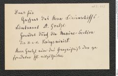 k.k. naturhistorisches Hofmuseum, Intendanzakten 1885-1896 (Hauer), Aktenzahl Z.672/1892, Seite 5